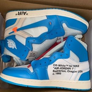 Jordan 1 Retro High Off-White University Blue